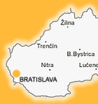 Mapa Bratislavy